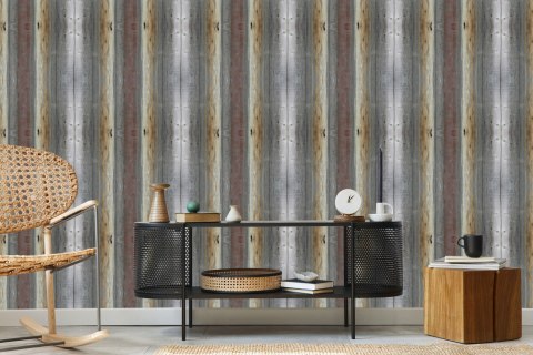 Tapeta Abstrakcyjne Drewniane Deski Flizelina 53x1000 TR-612-VER-53