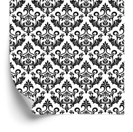 Tapeta Czarno - Białe Ornamenty Flizelina 53x1000 TR-1305-VER-53