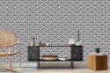 Tapeta Czarno - Białe Ornamenty Flizelina 53x1000 TR-1305-VER-53