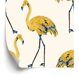Tapeta - Flamingi Jak Malowane Flizelina 53x1000 TR-2098-VER-53