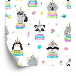 Tapeta Kolorowe Zwierzęta Flizelina 53x1000 TR-2133-VER-53