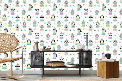 Tapeta Kolorowe Zwierzęta Flizelina 53x1000 TR-2133-VER-53