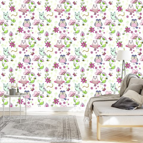 Tapeta Natura Sówek Flizelina 53x1000 TR-2575-VER-53