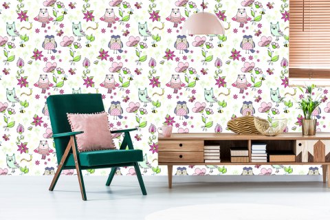 Tapeta Natura Sówek Flizelina 53x1000 TR-2575-VER-53