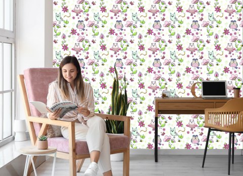 Tapeta Natura Sówek Flizelina 53x1000 TR-2575-VER-53