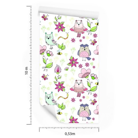 Tapeta Natura Sówek Flizelina 53x1000 TR-2575-VER-53