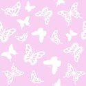 Tapeta Dla Dzieci - Białe Motyle Flizelina 53x1000 TR-588-VER-53