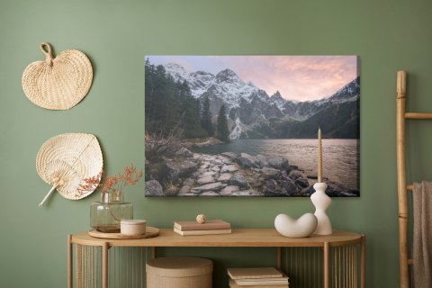 Obraz Na Płótnie Majestatyczny Krajobraz Górski Canvas Naturalny 100x70 LB-96-NC100-70