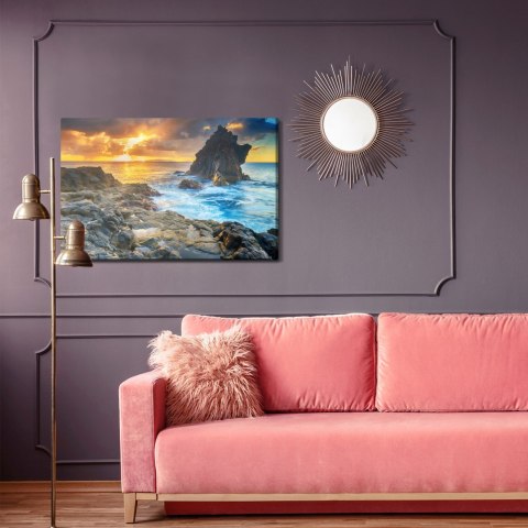 Obraz Na Płótnie Zachód Słońca Nad Wodą Canvas 120x80 LB-3-C120-80