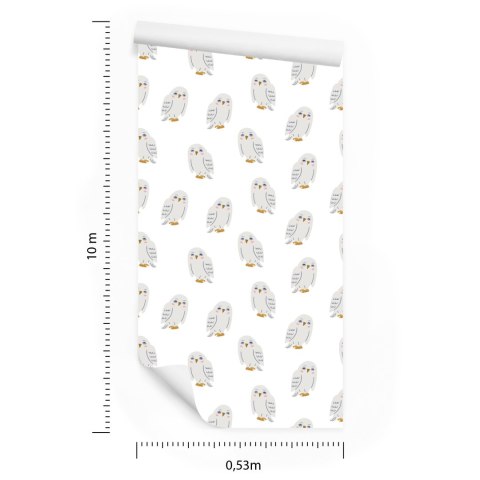 Tapeta Delikatne Sowy Flizelina 53x1000 TR-2542-VER-53