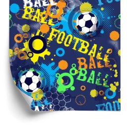 Tapeta Piłka Nożna W Miejskim Stylu Flizelina 53x1000 TR-6025-VER-53