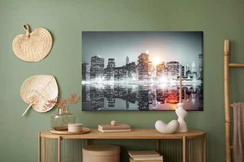 Obraz Na Płótnie Architektura Nowego Jorku Canvas Naturalny 100x70 LB-115-NC100-70