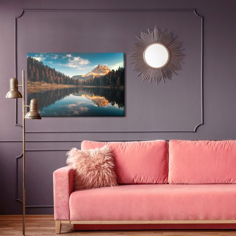 Obraz Na Płótnie Jezioro Antorno, Włochy Canvas 120x80 LB-95-C120-80