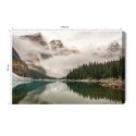 Obraz Na Płótnie Jezioro Moraine, Kanada Canvas Naturalny 100x70 LB-97-NC100-70