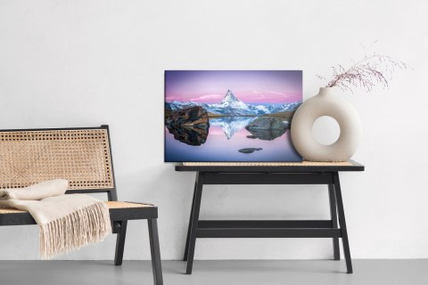 Obraz Na Płótnie Jezioro W Górach Canvas Naturalny 120x80 LB-94-NC120-80