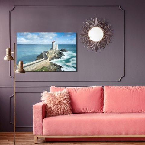Obraz Na Płótnie Latarnia Morska We Francji Canvas 120x80 LB-14-C120-80