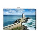 Obraz Na Płótnie Latarnia Morska We Francji Canvas Naturalny 120x80 LB-14-NC120-80