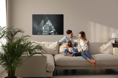 Obraz Na Płótnie Piękne Nowoczesne Budynki Canvas 120x80 LB-105-C120-80