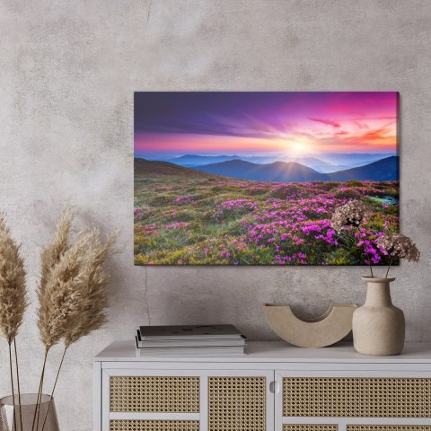 Obraz Na Płótnie Piękny Krajobraz Górski Canvas 120x80 LB-86-C120-80