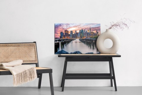 Obraz Na Płótnie Panorama Nowego Jorku Canvas Naturalny 120x80 LB-119-NC120-80