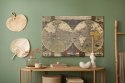 Obraz Na Płótnie Starożytna Mapa Świata Canvas Naturalny 100x70 LB-165-NC100-70