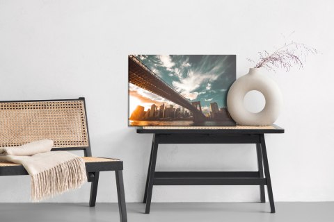 Obraz Na Płótnie Zachód Słońca W Nowym Jorku Canvas Naturalny 120x80 LB-129-NC120-80