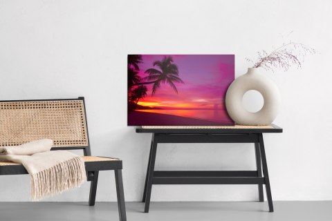 Obraz Na Płótnie Morze O Zachodzie Słońca Canvas Naturalny 100x70 LB-453-NC100-70