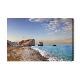 Obraz Na Płótnie Skały Nad Morzem Canvas 120x80 LB-461-C120-80