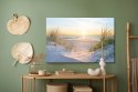 Obraz Na Płótnie Wschód Słońca Na Piaszczystej Plaży Canvas Naturalny 100x70 LB-469-NC100-70