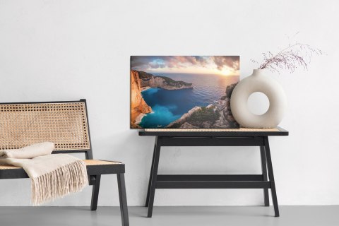 Obraz Na Płótnie Zachód Słońca W Grecji Canvas Naturalny 120x80 LB-462-NC120-80