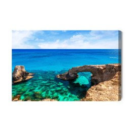 Obraz Na Płótnie Morski Skalny Most Canvas Naturalny 100x70 LB-495-NC100-70