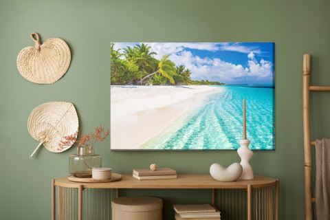 Obraz Na Płótnie Morze I Canvas Naturalny 120x80 LB-555-NC120-80