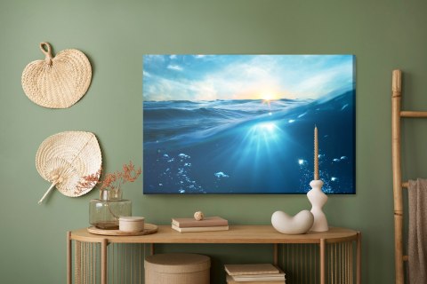 Obraz Na Płótnie Podwodny Świat Morza Canvas Naturalny 100x70 LB-512-NC100-70