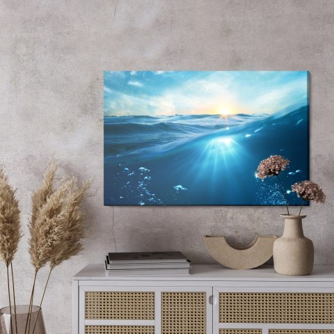 Obraz Na Płótnie Podwodny Świat Morza Canvas Naturalny 120x80 LB-512-NC120-80