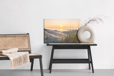 Obraz Na Płótnie Zachód Słońca Nad Morzem Bałtyckim Canvas Naturalny 100x70 LB-488-NC100-70