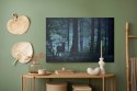 Obraz Na Płótnie Jeleń W Mrocznym Lesie Canvas Naturalny 100x70 LB-741-NC100-70