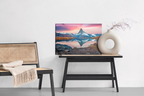 Obraz Na Płótnie Poranek W Szwajcarskich Alpach Canvas 120x80 LB-1071-C120-80