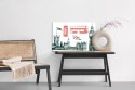 Obraz Na Płótnie Atrakcje Turystyczne W Londynie Canvas Naturalny 120x80 LB-1274-NC120-80