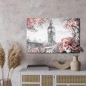Obraz Na Płótnie Widok Z Balkonu Na Big Bena Canvas Naturalny 100x70 LB-1296-NC100-70