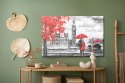 Obraz Na Płótnie Zakochani Podziwiający Londyn Canvas Naturalny 120x80 LB-1293-NC120-80