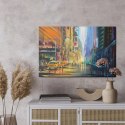 Obraz Na Płótnie Centrum Nowego Jorku Jak Malowane Canvas 120x80 LB-1393-C120-80