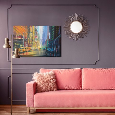 Obraz Na Płótnie Centrum Nowego Jorku Jak Malowane Canvas 120x80 LB-1393-C120-80