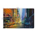 Obraz Na Płótnie Centrum Nowego Jorku Jak Malowane Canvas 120x80 LB-1393-C120-80