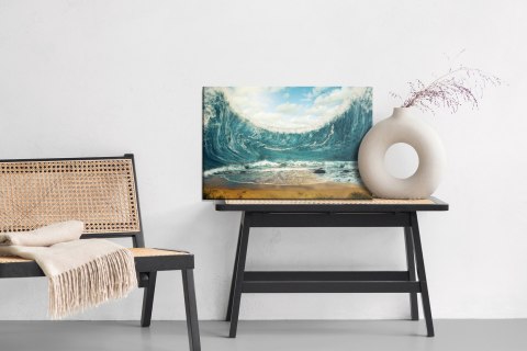 Obraz Na Płótnie Abstrakcyjne Morze Canvas Naturalny 120x80 LB-519-NC120-80