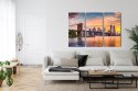 Obraz Wieloczęściowy Krajobraz Panoramiczny New York City Canvas 120x80 LBS-2044-C120-80_3X40-80
