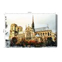 Obraz Na Płótnie Katedra Notre Dame Jak Malowana Canvas 120x80 LB-1132-C120-80