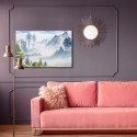 Obraz Na Płótnie Akwarelowy Górski Krajobraz Canvas 120x80 LB-1042-C120-80
