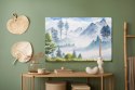 Obraz Na Płótnie Akwarelowy Górski Krajobraz Canvas 120x80 LB-1042-C120-80