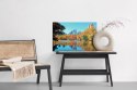 Obraz Na Płótnie Central Park Jesienią Canvas Naturalny 120x80 LB-1395-NC120-80