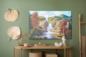 Obraz Na Płótnie Jesienny Wodospad Jak Malowany Canvas 120x80 LB-1573-C120-80